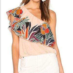 𝅺🆕 Free People Annka Bubble One Shoulder Peach